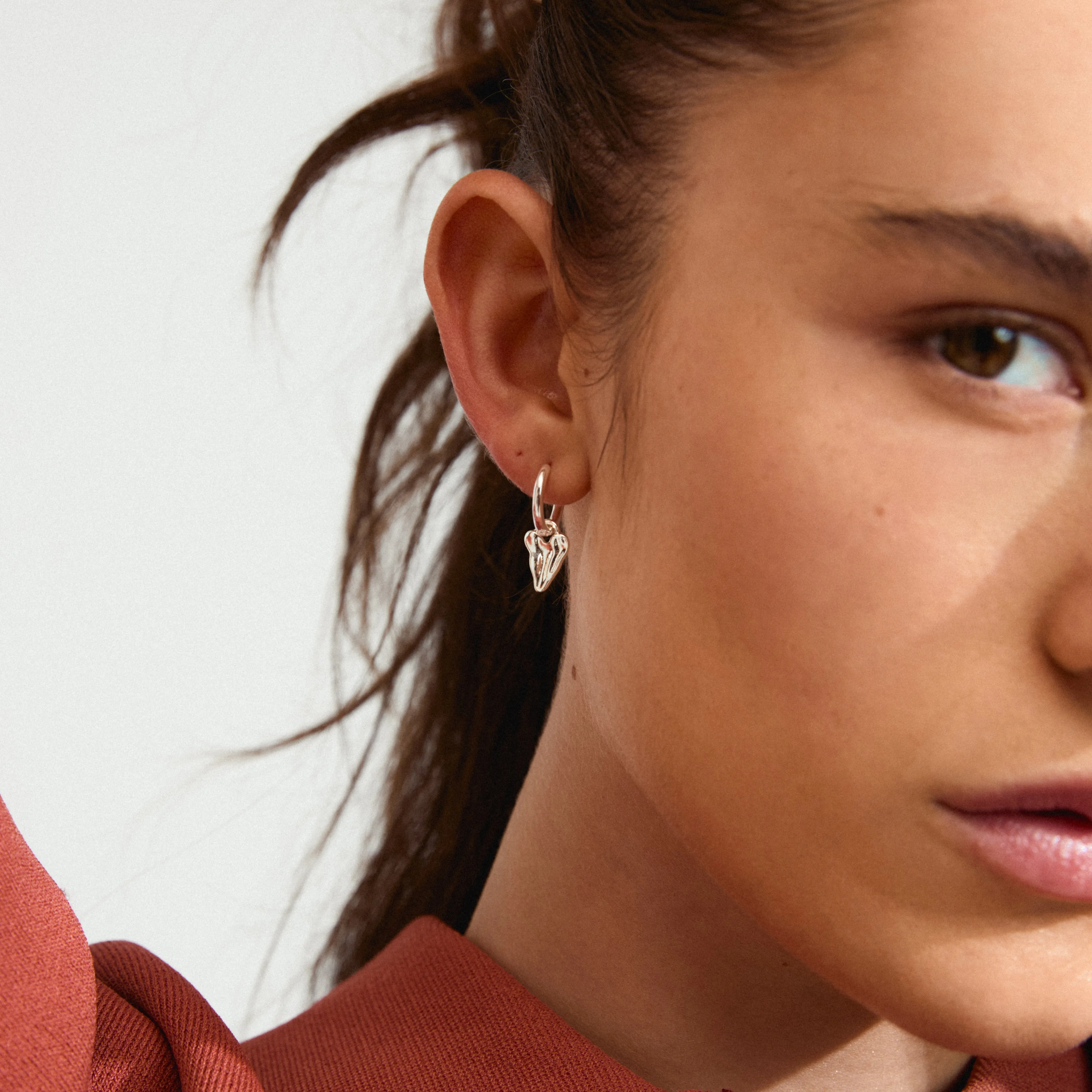 JULES earrings silver-plated