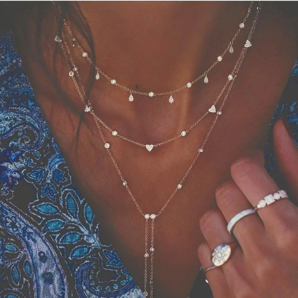 Pretty Love Multilayer Necklaces