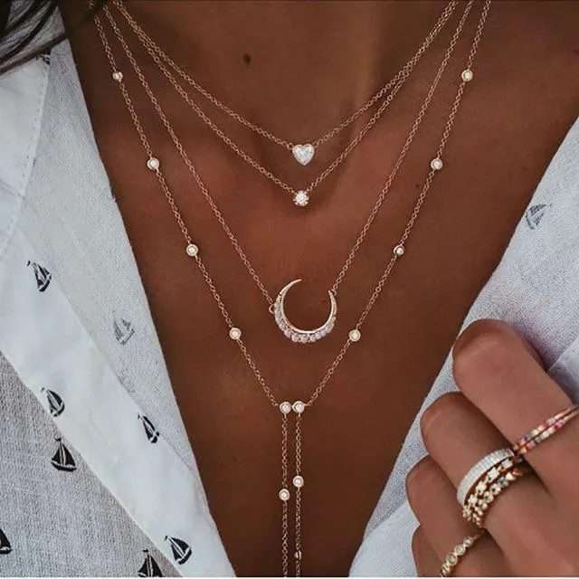 Pretty Love Multilayer Necklaces