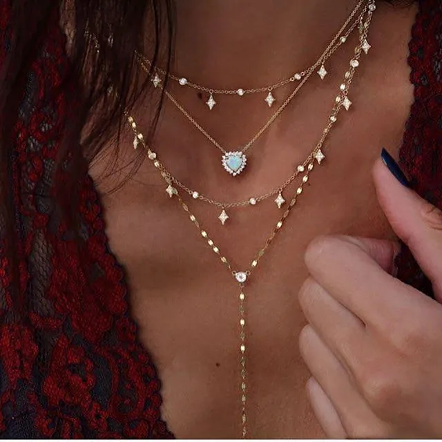 Pretty Love Multilayer Necklaces