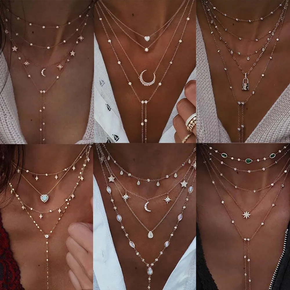 Pretty Love Multilayer Necklaces