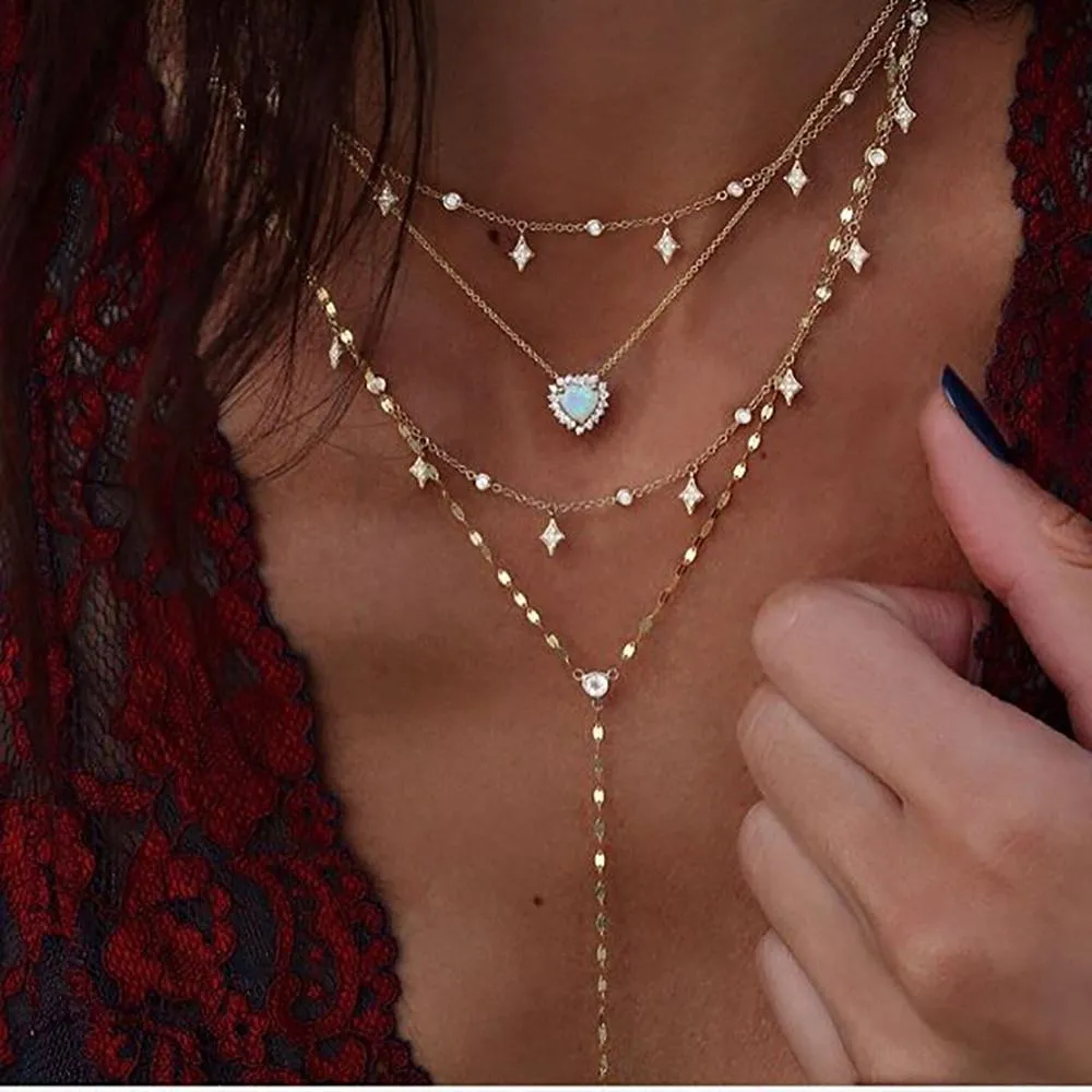 Pretty Love Multilayer Necklaces
