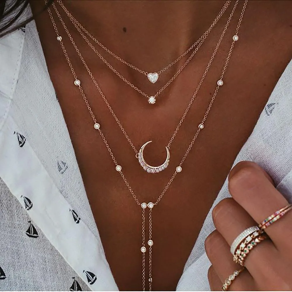 Pretty Love Multilayer Necklaces