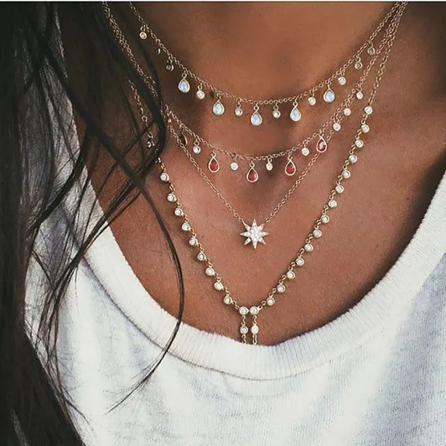 Pretty Love Multilayer Necklaces